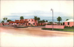 Motel Capri Restaurant Postcard
