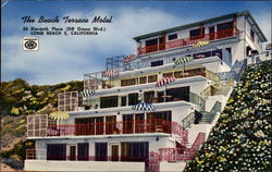 The Beach Terrace Motel, 33 Eleventh Place Postcard