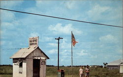 The World's Smallest Post Office Ochopee, FL Postcard Postcard