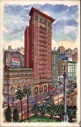Chancelor Hotel San Francisco, CA Postcard Postcard