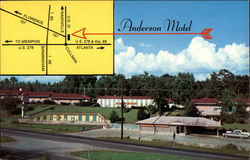 Anderson Motel, U.S. No. 31 Postcard