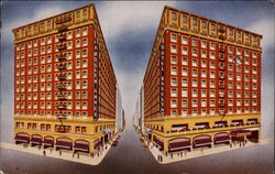 Rosslyn Hotels Postcard