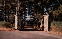Gateway to Asilomar Hotel and Conference Grounds Postcard