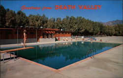 Swimming Pool, Furnace Creek Ranch Postcard