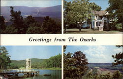 Greetings from the Ozarks Joplin, MO Postcard Postcard