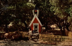Mary Had a Little Lamb, Children's Fairyland Oakland, CA Postcard Postcard