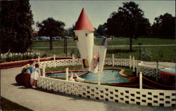 Goosey, Goosey Gander, Children's Fairland Postcard
