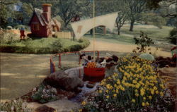 Rub-A-Dub-Dub, Children's Fairyland Postcard