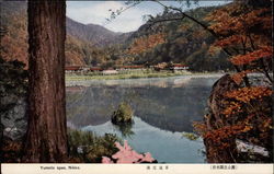 Yumoto Spas Nikko, Japan Postcard Postcard