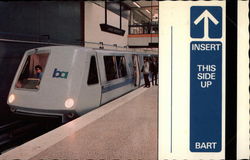 BART-Lake Merritt Station Postcard