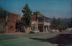 Street Scene Weaverville, CA Postcard Postcard