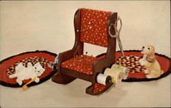 Sew 'N Stow Rocker Craft Kit by National Handcraft Postcard