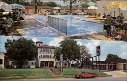 Sadler Motor Hotel Palestine, TX Postcard Postcard