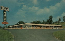Cleek's Motel Kingsport, TN Postcard Postcard