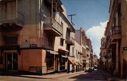 Fortaleza Street San Juan, PR Puerto Rico Postcard 