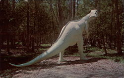 Dinosaur Gardens Postcard