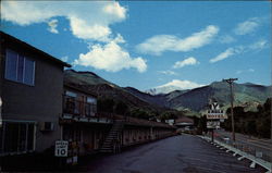 Eatle Motel Manitou Springs, CO Postcard Postcard