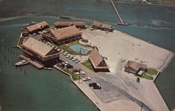 Key Allegro Island Motel Postcard