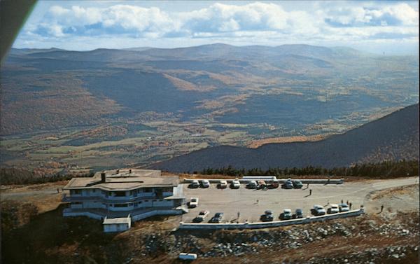 Aerial View of Sky Line Inn Manchester Vermont