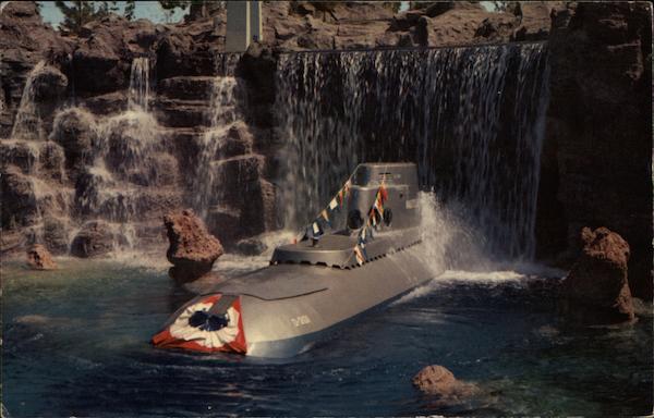 Submarine Falls Anaheim California Disney