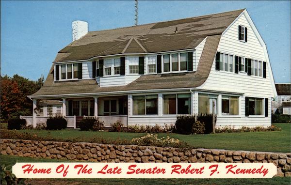 Home of the Late Senator Robert F. Kennedy Hyannis Port Massachusetts