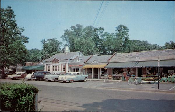 Post Office and Shops Rowayton Connecticut