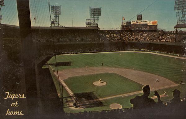 Inside Tiger Stadium Detroit Michigan