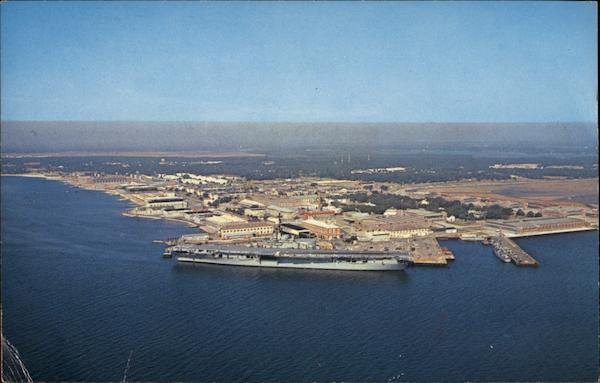 U.S.S. Lexington at Pensacola Naval Air Station Florida