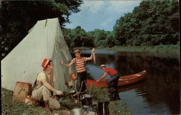 Fishing and Camping Texas