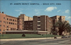 St. Joseph Mercy Hospital Sioux City, IA Postcard Postcard