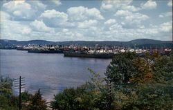 Cargo Carriers Jones Point, NY Postcard Postcard