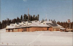 Pink Mountain Motor Inn Postcard