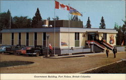 Government Building and Court House Fort Nelson, BC Canada British Columbia Postcard Postcard