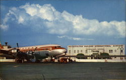 Oakland International Airport California Postcard Postcard