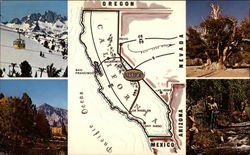 Gateway to the High Sierras Bishop, CA Postcard Postcard