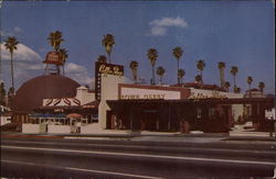 Brown Derby at Hollywood and Vine Postcard