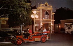 Disneyland Fire Station Postcard