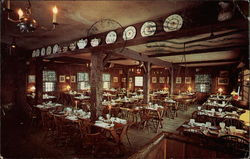 The Tavern of the Yankee Pedlar Inn Holyoke, MA Postcard Postcard