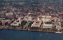 Aerial View of M.I.T Cambridge, MA Postcard Postcard