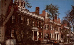 The Three Bricks or The Starbuck Houses Nantucket, MA Postcard Postcard