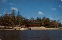 Lake Chargoggagoggmanchauggagoggchaubunagungamaugg - Treasure Island Webster, MA Postcard Postcard