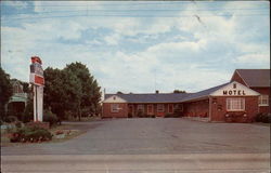 Lancaster Motel Pennsylvania Postcard Postcard