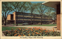 Wayne State University - Art Building Postcard