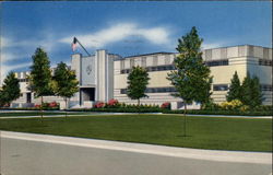 View of Headquarters Building for Air Materiel Command Postcard