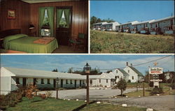 North Star Motel & Coffee Shop Boothbay, ME Postcard Postcard