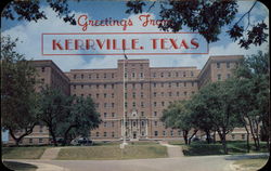 Veterans Administration Hospital Kerrville, TX Postcard Postcard