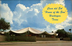 Casa del Sol - "House of the Sun" Tourist Center Harlingen, TX Postcard Postcard