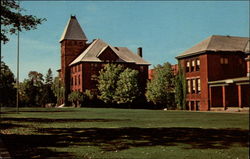 Administration Building and Campus of the Michigan College of Mining and Technology Postcard
