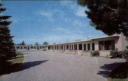 Burks Motel Postcard