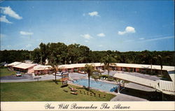 Alamo Motel Postcard